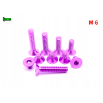 M6 ALUMINIOWE ŚRUBY DIN 7991